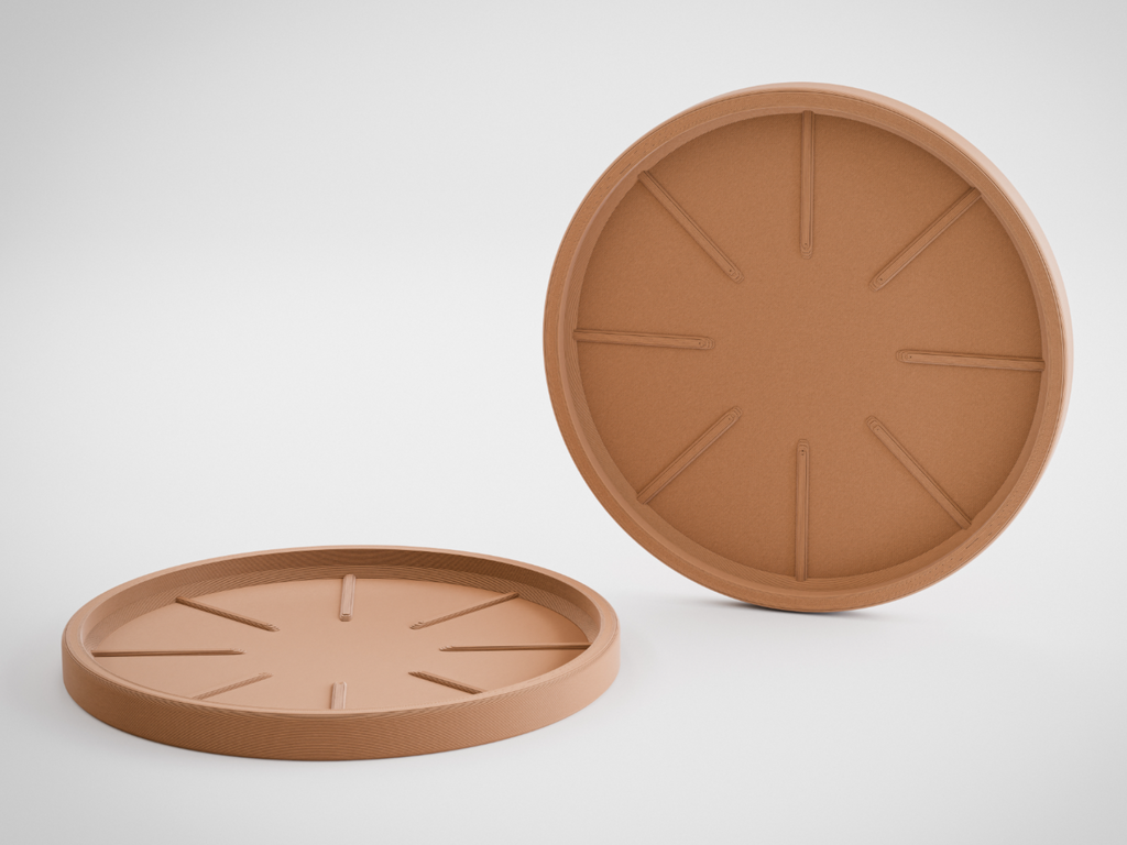 Doniczka Geometric Arc – Projekt 3D z Podstawką