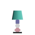 Totem Trio – Modułowa Lampa Stołowa (3 Poziomy)