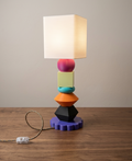 Totem Penta – Modułowa Lampa Stołowa 3D (5 Poziomów)