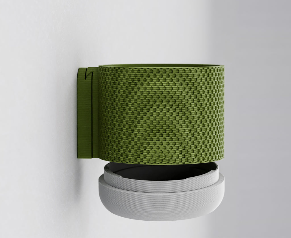 Wisząca Doniczka Ścienna Nat – Design 3D z Systemem Odpływowym