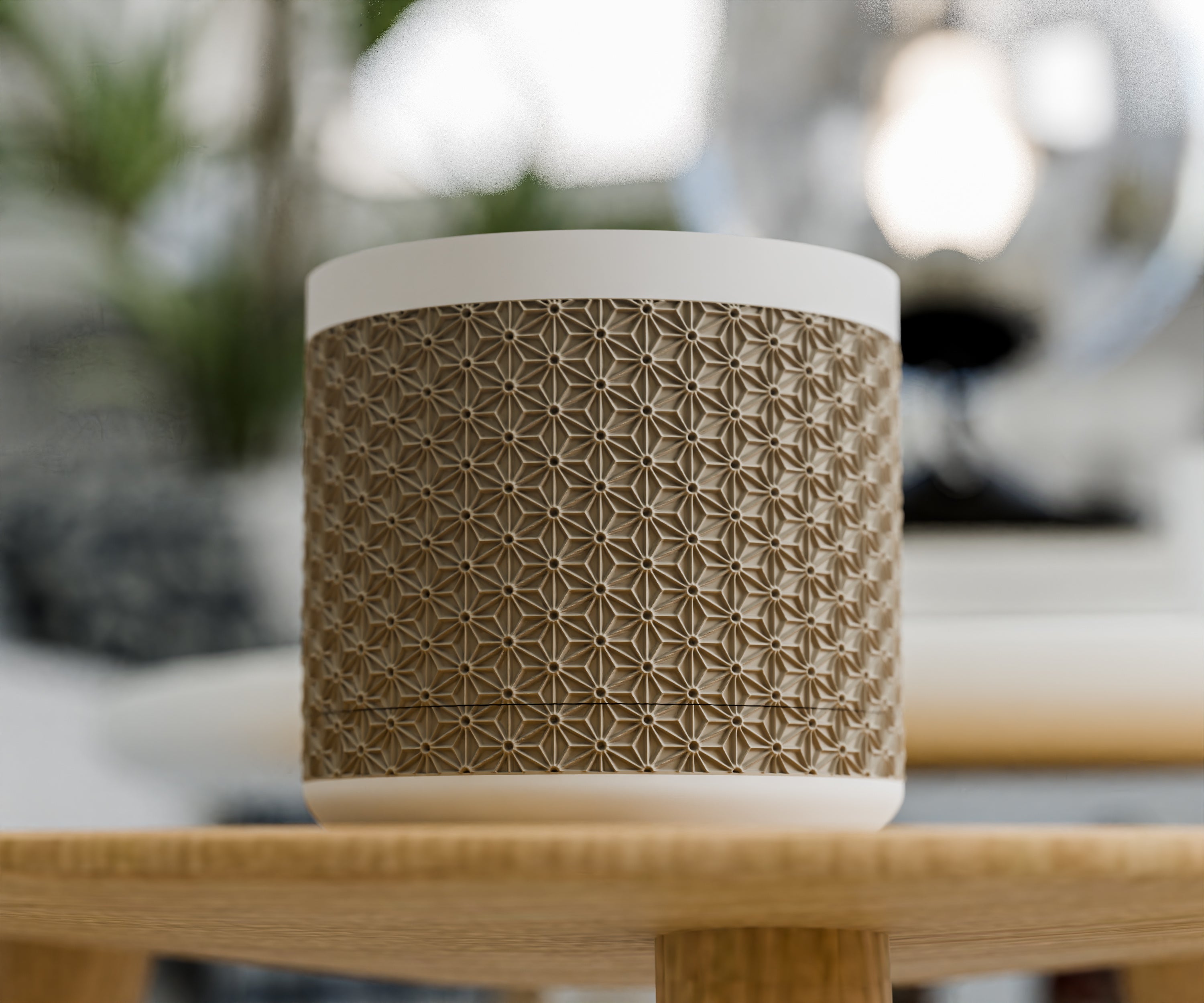 Doniczka Kumiko – Projekt 3D z Podstawką