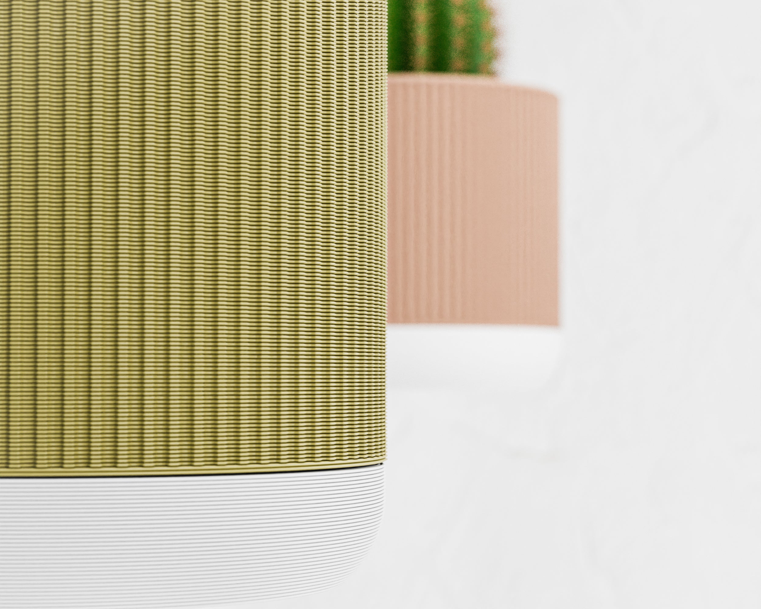 Wisząca Doniczka Ścienna Mosaico – Design 3D z Systemem Odpływowym