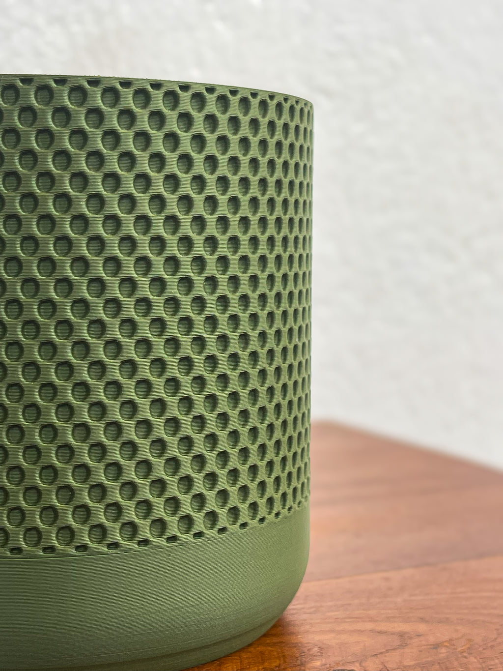 Wisząca Doniczka Ścienna Nat – Design 3D z Systemem Odpływowym